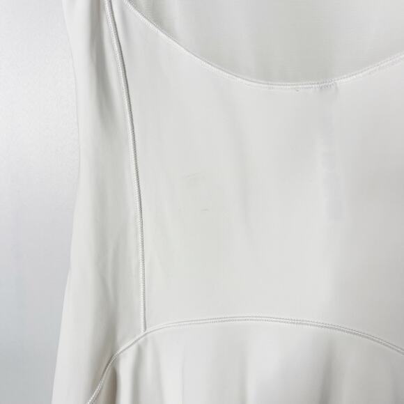 Athleta XSmall White Match Point Dress in SuperSonic Tennis Athletic Mesh Back - Picture 9 of 15